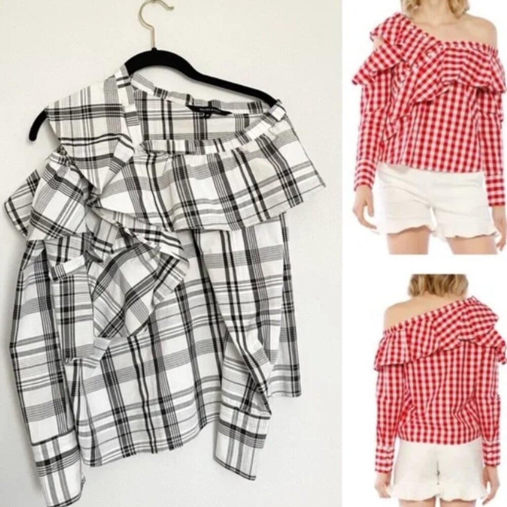 Walter Baker Plaid Top size medium